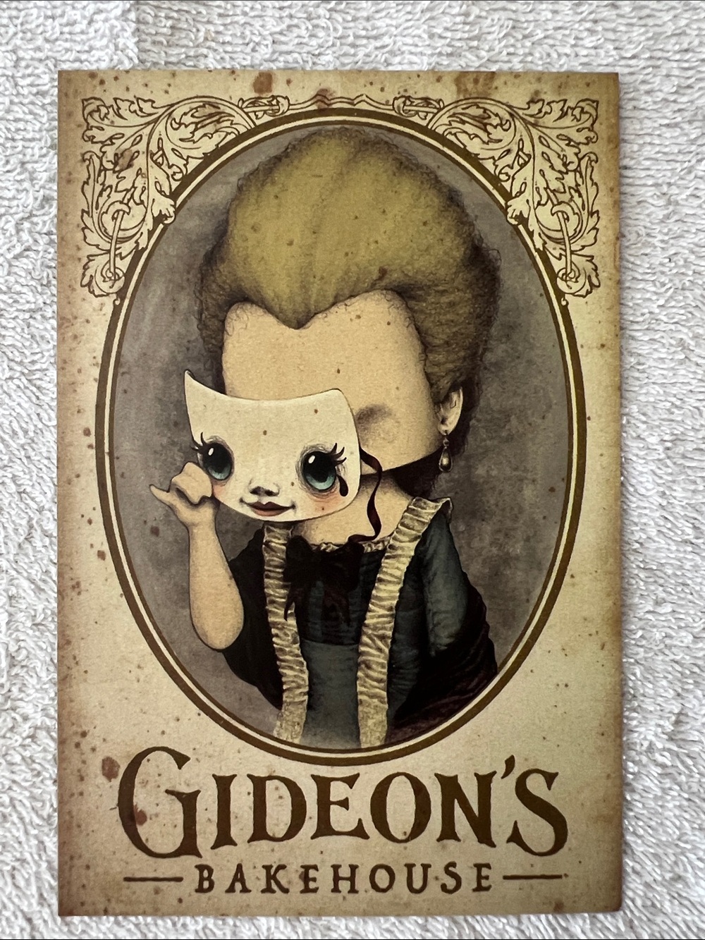 Gideon’s Bakehouse May Menu Card